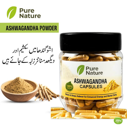 Ashwagandha Caps – 100 – Ancient Herb for Modern Wellness