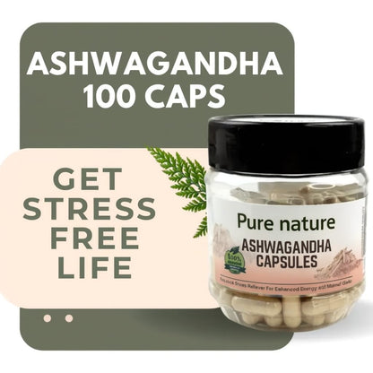 Ashwagandha Caps – 100 – Ancient Herb for Modern Wellness